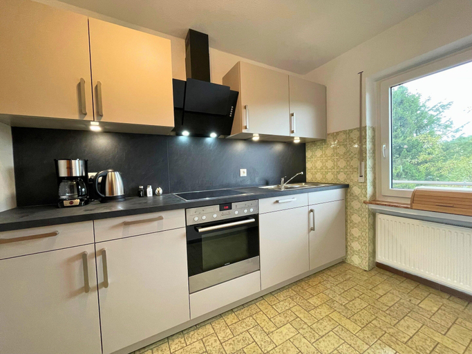 Private kitchen 3, Holiday Home in Birresborn With Balcony, Vulkaneifel