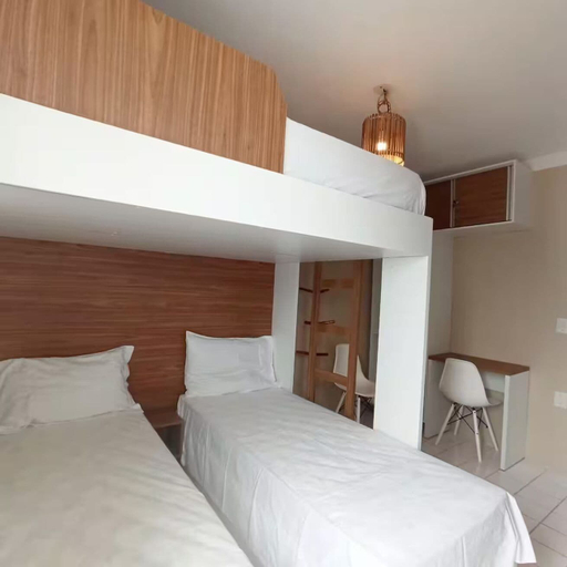 Room 3, Apto com Varanda Vista e Piscina em Maragogi, São José da Coroa Grande