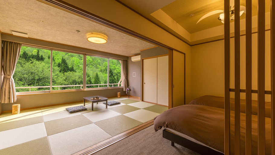 Bedroom 4, Ooedo Onsen Monogatari Premium Yoshinoya Irokuen, Kaga