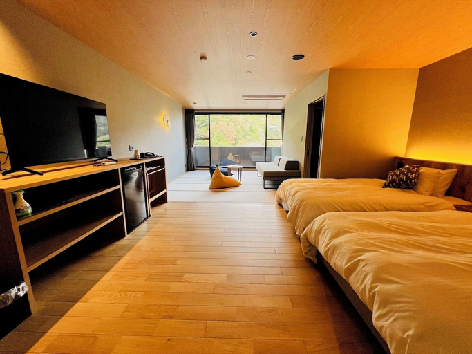 Bedroom 2, Hotel Yunomoto, Komono