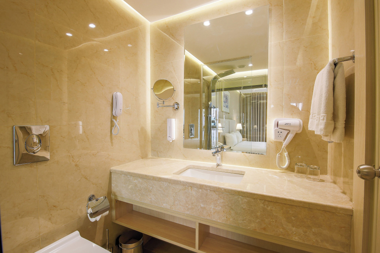 Bathroom 4, Petra Palace Hotel, Wadi Musa