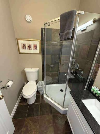 Bathroom 4, Mountain Views, Steps to BM Village, Hot Tub, BBQ., Grey