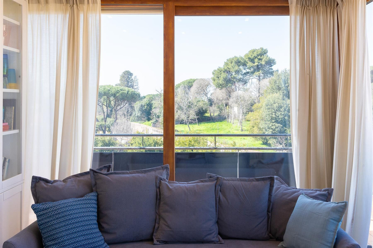 Living area 3, Rental in Rome San Pancrazio Penthouse, Roma