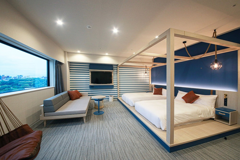 Bedroom 3, Spa World, Osaka
