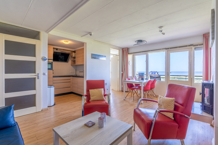 Living room 4, 2 Person Apartment With sea View, Texel