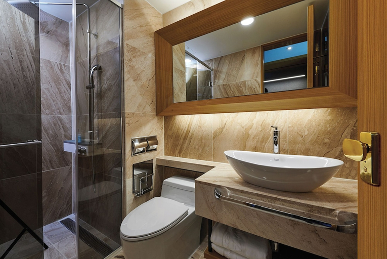 Bathroom 5, Traum Valley Hotel, Jeongseon
