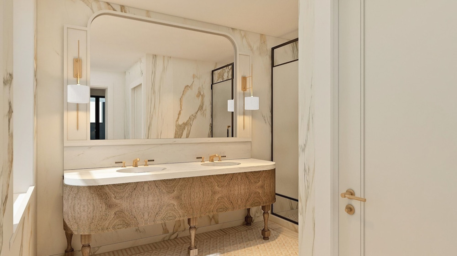 Bathroom 4, Cloister at The Boca Raton, Palm Beach