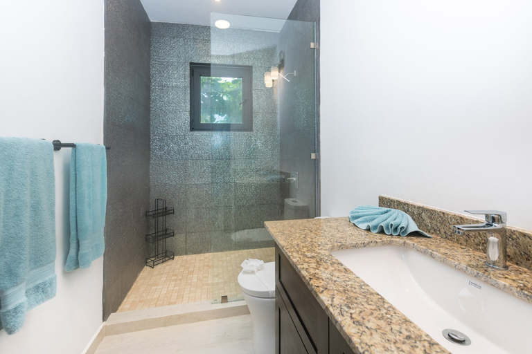Bathroom 2, Seahorse Escape-apartment #3 1 Bedroom Condo, Roatán