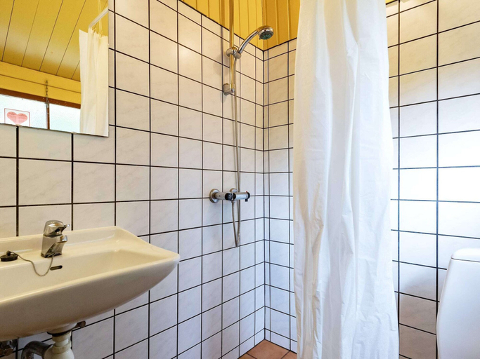 Bathroom, 6 Person Holiday Home in Spottrup, Skive