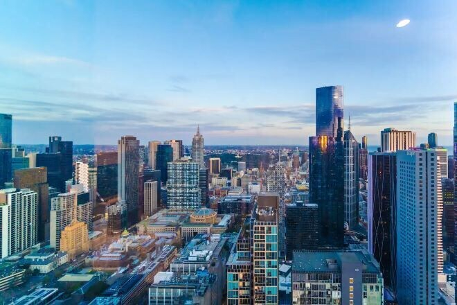 Miscellaneous 4, Swanston Central 3B Lv53 CBD Skyline View FreeTram, Melbourne