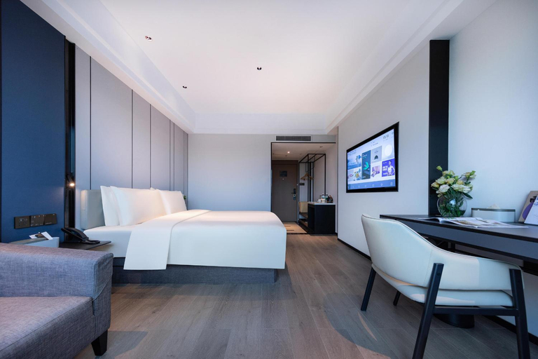 Bedroom 2, Atour X Hotel Ningbo Station Liuting Street, Ningbo