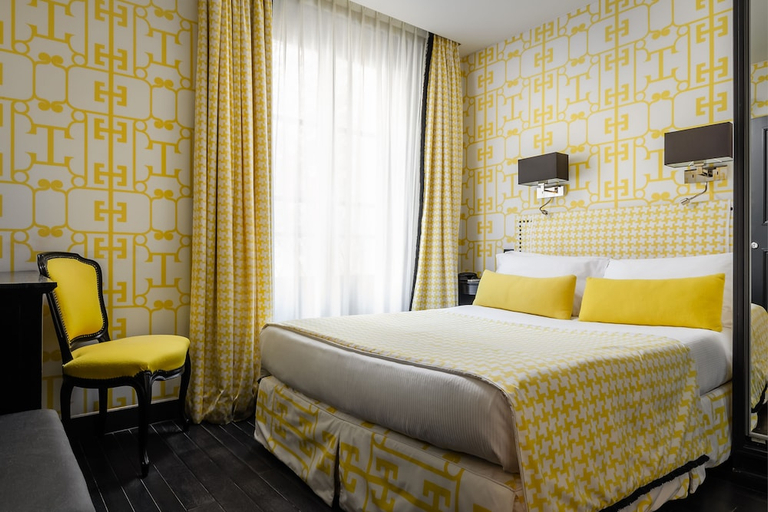 Bedroom 4, Hôtel Monceau Elysées, Paris