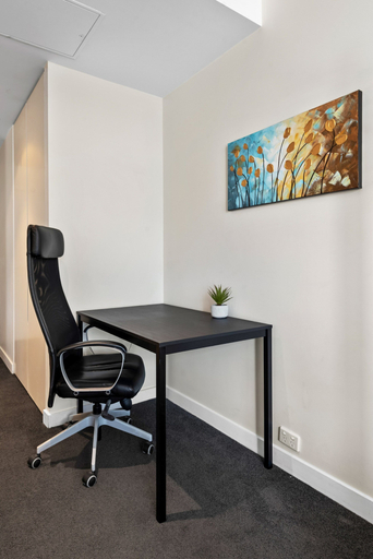 Living room 3, Spacious Melbourne CBD 2-bed Close to Everything, Melbourne
