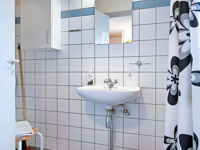 Bathroom, 4 Person Holiday Home in Gudhjem, Bornholm