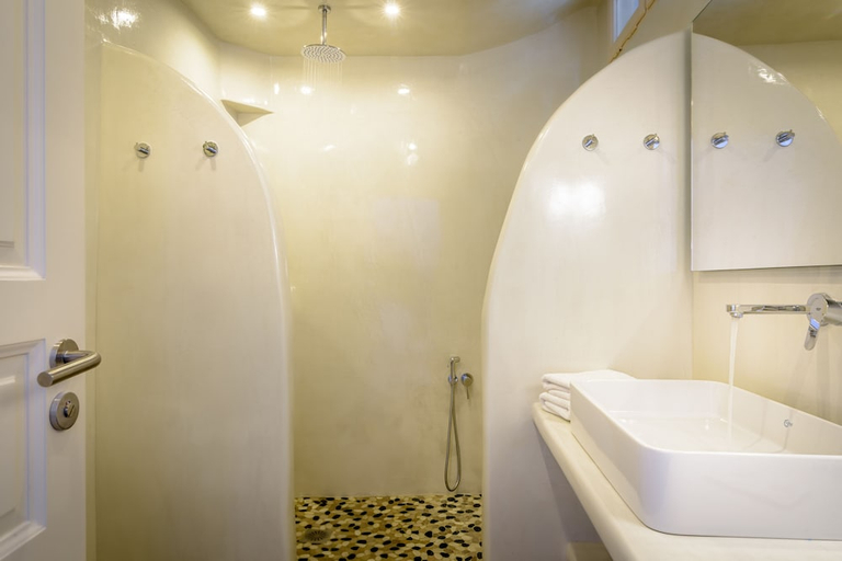 Bathroom 3, Golden Grey Goose - Adults Only, South Aegean
