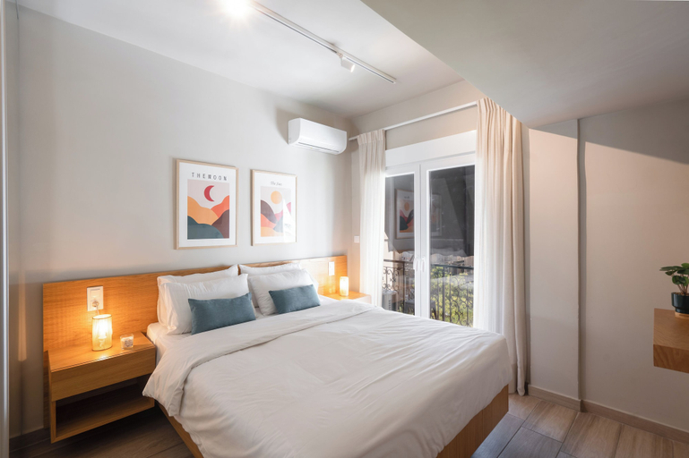 Bedroom 4, My Greek Vacations City Apartments, Attica