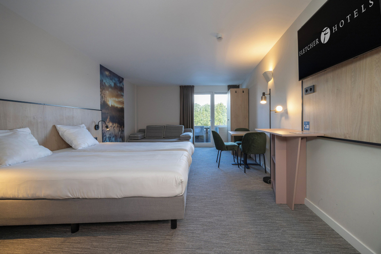 Bedroom 4, Fletcher Hotel Restaurant Spaarnwoude, Velsen