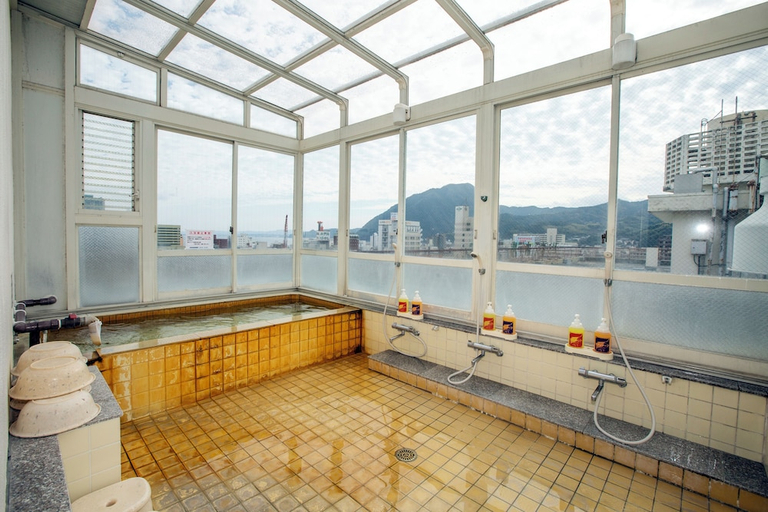 Bathroom 4, Hotel Fujiyoshi, Beppu