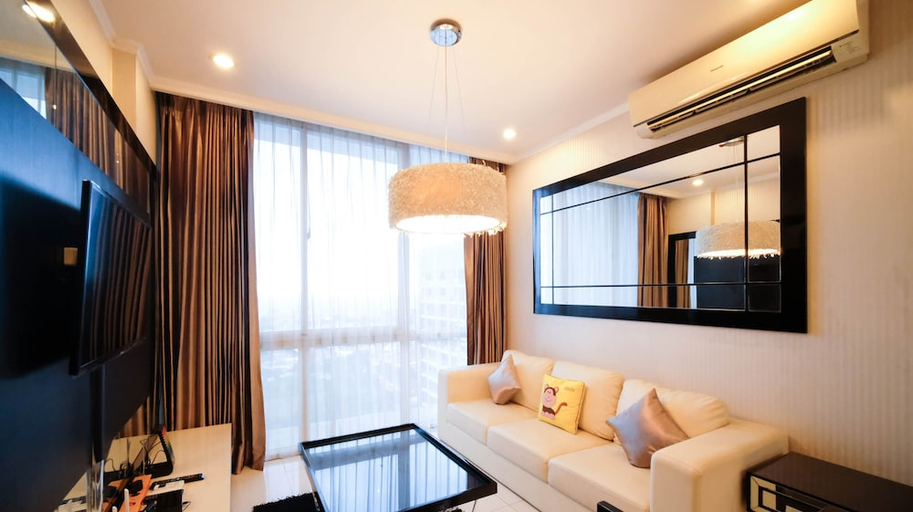 Living Area, Spacious 2Br At The Via And The Vue Apartment Surabaya, Surabaya
