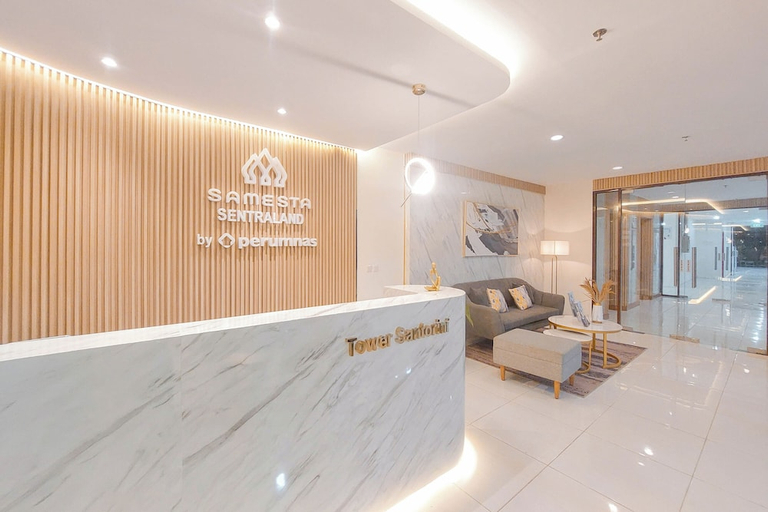 Public Area, Homey And Elegant Studio At Apartment Sentraland Medan, Medan