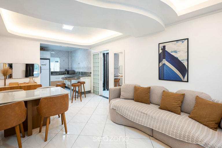Living area 5, Apts in Condominium 40 Meters From Bombinhas Beach - Bdss, Bombinhas