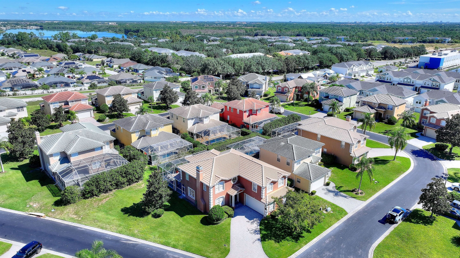 Exterior & Views 2, 6 Bed, 2 Suites, Pool, Spa, Games Room #800 6 Bedroom Villa, Polk