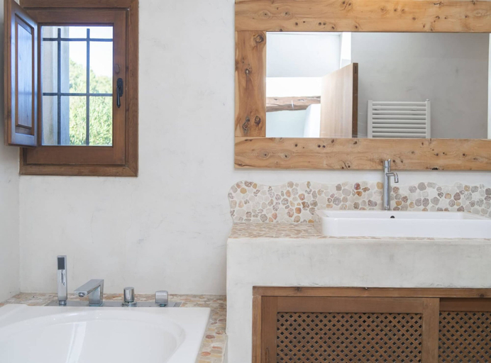Room 5, Villa Can Fumeral Modern and Seaview Salinas, Baleares