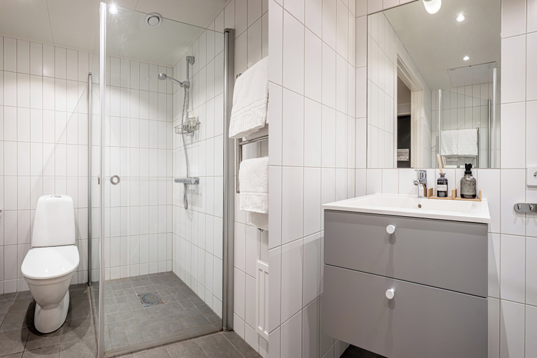 Bathroom 3, Uppsala Hotel Apartments, Uppsala