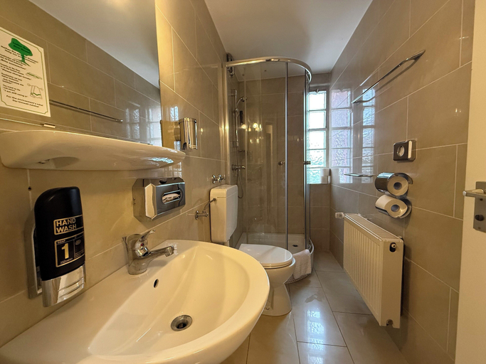 Bathroom 5, Hotel Hafner, Stuttgart