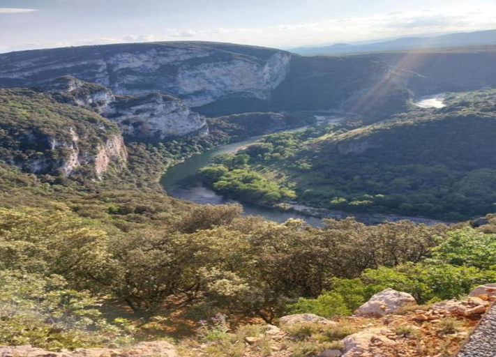 View from property 3, Holiday Home in Lablachere With Pool, Ardèche
