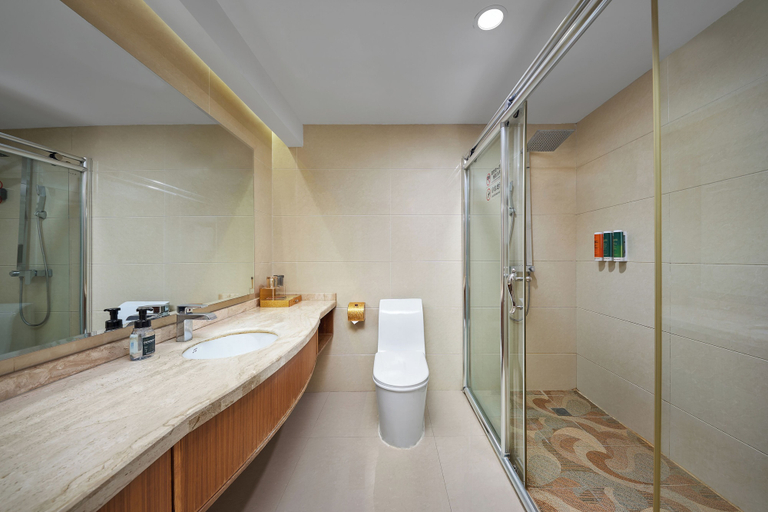 Bathroom 5, Nanyang King's Gate Hotel - Free Shuttle Service to Canton Fair, Guangzhou