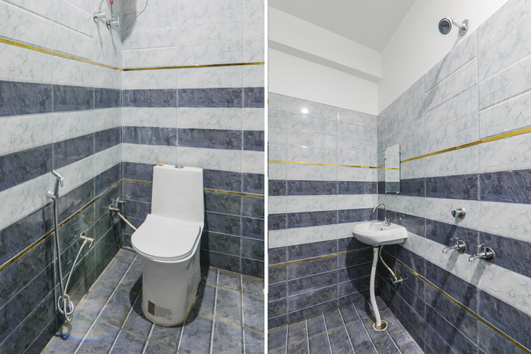 Bathroom 4, Fabhotel Awadh Inn - 600 m from Ram mandir, Faizabad