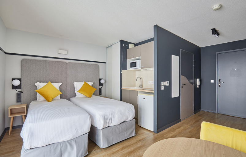Bedroom 3, Appart'hôtel Odalys City - Lyon Centre Confluence, Rhône