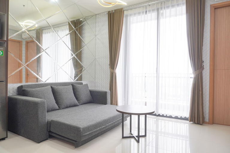 Living Area, Stunning and Comfortable 2Br Samara Suites Apartment, South Jakarta
