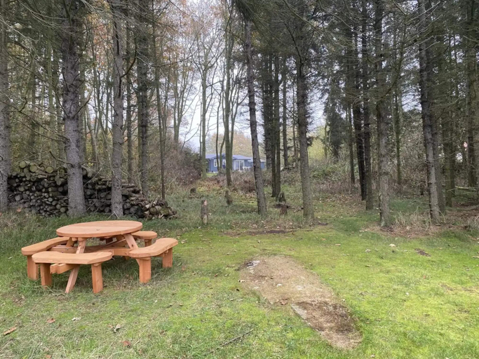 Outdoor dining 2, 5 Star Holiday Home in Spottrup, Skive