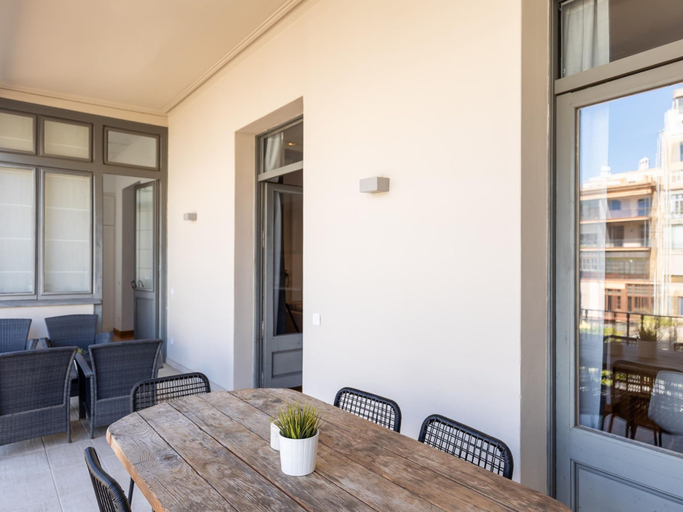 Room 4, Apartamento de Tres Habitaciones con Terraza 21B, Barcelona