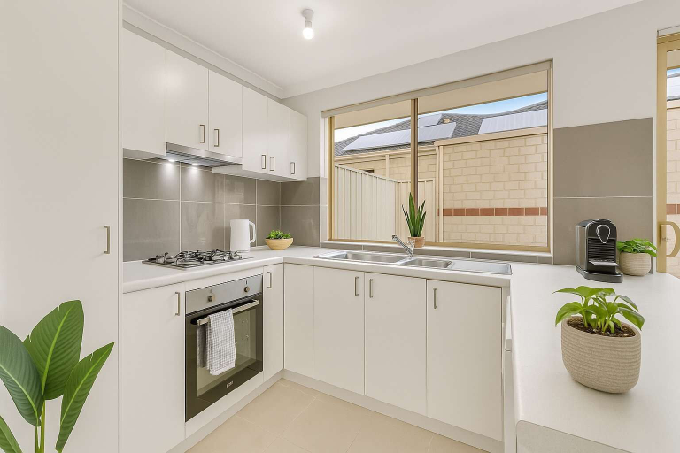 Private kitchen 5, Stylish Queens Park Stay, Perth