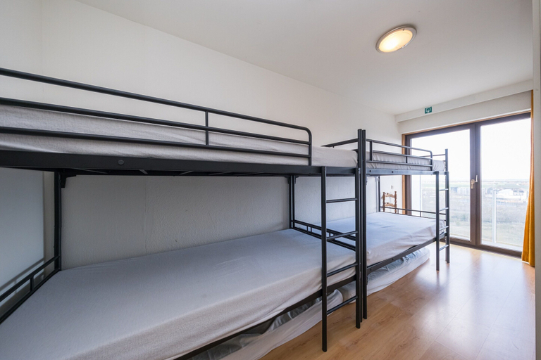 Bedroom 4, Apartment on the 8th Floor With sea View, West-Vlaanderen