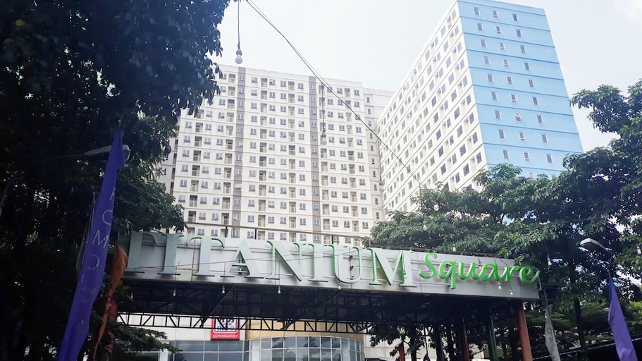 Exterior & Views 2, Comfortable And Tidy Studio At Titanium Square Apartment, East Jakarta