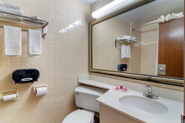 Bathroom 5, Perry Inn & Suites National Fairground I 75, Houston