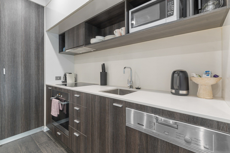 Private kitchen 5, Your St Kilda Escape - Modern, Private and Central, Melbourne