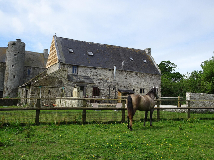 Exterior & Views 1, Country House on a Beautiful Medieval Estate, Manche