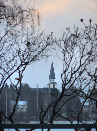 View from room, Homelike 3BR Apt. in Centre of Rovaniemi, Lapland