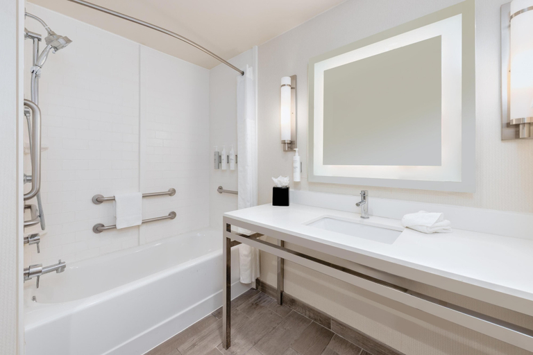 Bathroom 5, Hilton Garden Inn San Antonio Downtown Riverwalk, Bexar