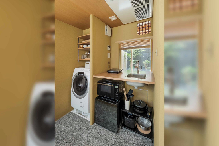 Private kitchen 2, Sanoha Machiya House, Kyoto