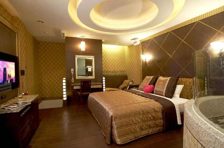 Bedroom, PGS Motel, Keelung