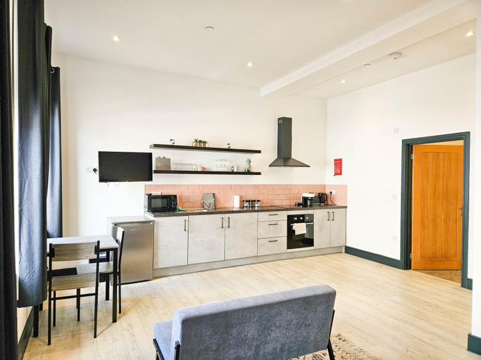 Private kitchen 4, 5 Kings Buildings Apartment - Studio - Swansea, Swansea