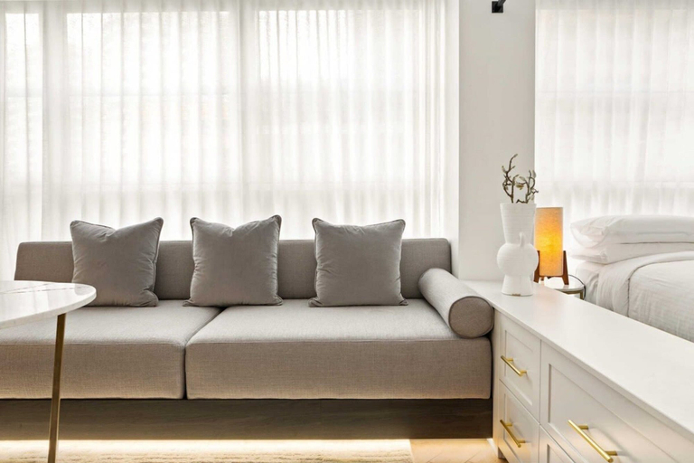 Living room 3, City Centre Studio by Hyde Park, Sydney