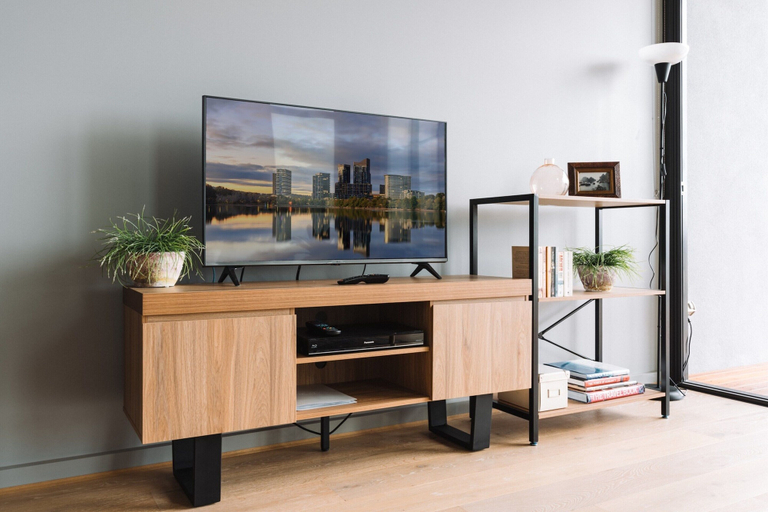 Interior 3, Stunning 1-bed Above Foreshore With Water Views, Canberra