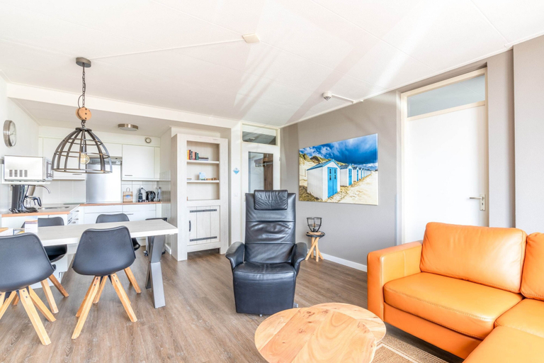Living room 4, Nice apartment near the beach, Texel